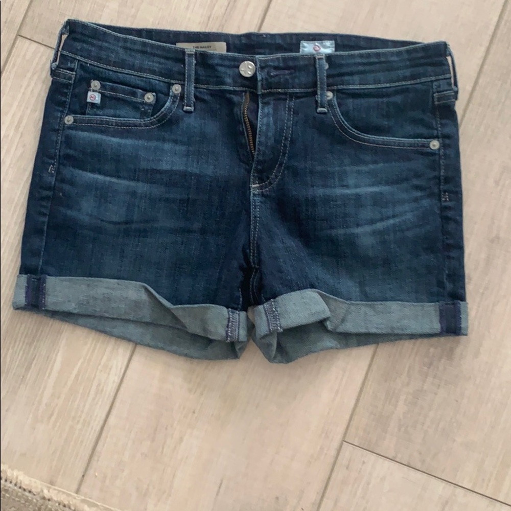 AG denim shorts. Like new. Size 27